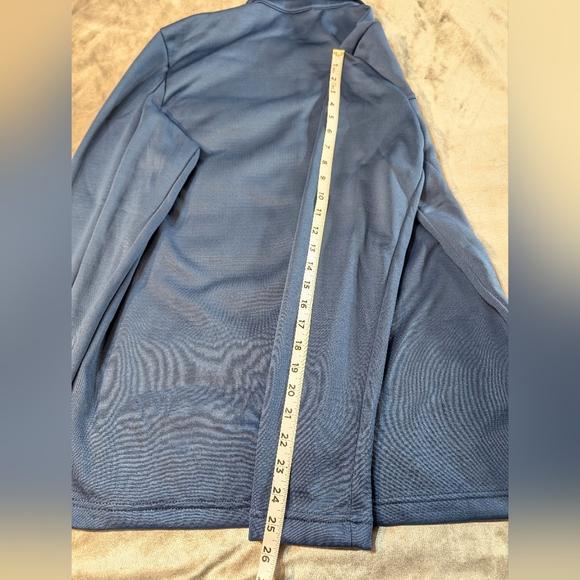 NWT Avalanche Men’s Blue Medium Long Sleeve Button (Snap) Down Thermal Shirt - Picture 7 of 7